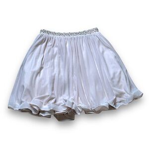 BLUSH FORMAL MINI SKIRT